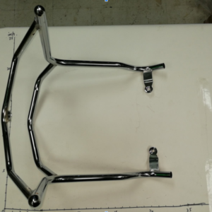 EMMO Chrome Front Bumper Bar Scooter Style E-Bike Frame Suspension