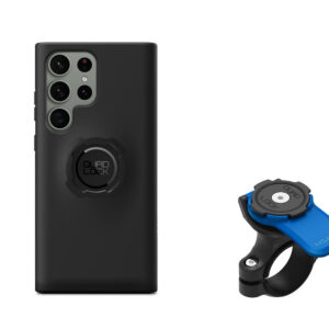 Quad Lock® Samsung Case + Motorcycle Handlebar Mount Combo